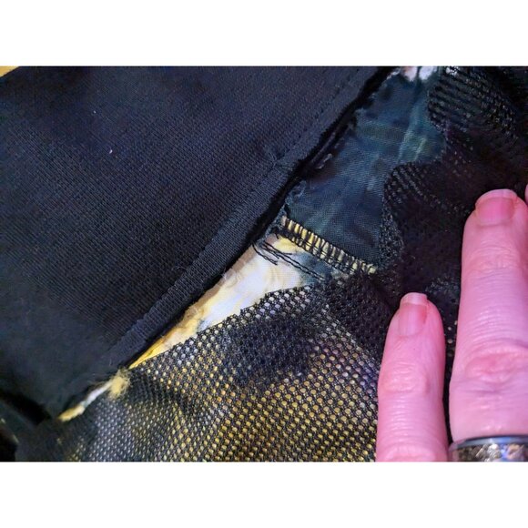 KTZ Tie Dye Black Yellow And White Lightweight Jacket Size Small - Picture 6 of 11